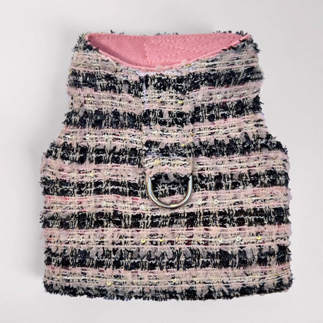 Hello Doggie Annabella Faux Fur Cupcake Dog Harness