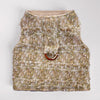 Hello Doggie Annabella Faux Fur Gold Ore Dog Harness