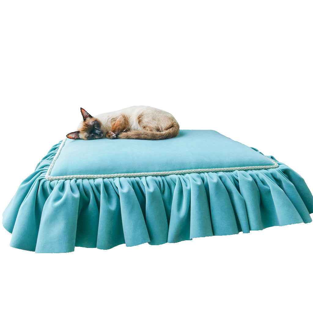 Antonella Italian Velvet Luxury Dog and Cat Bed
