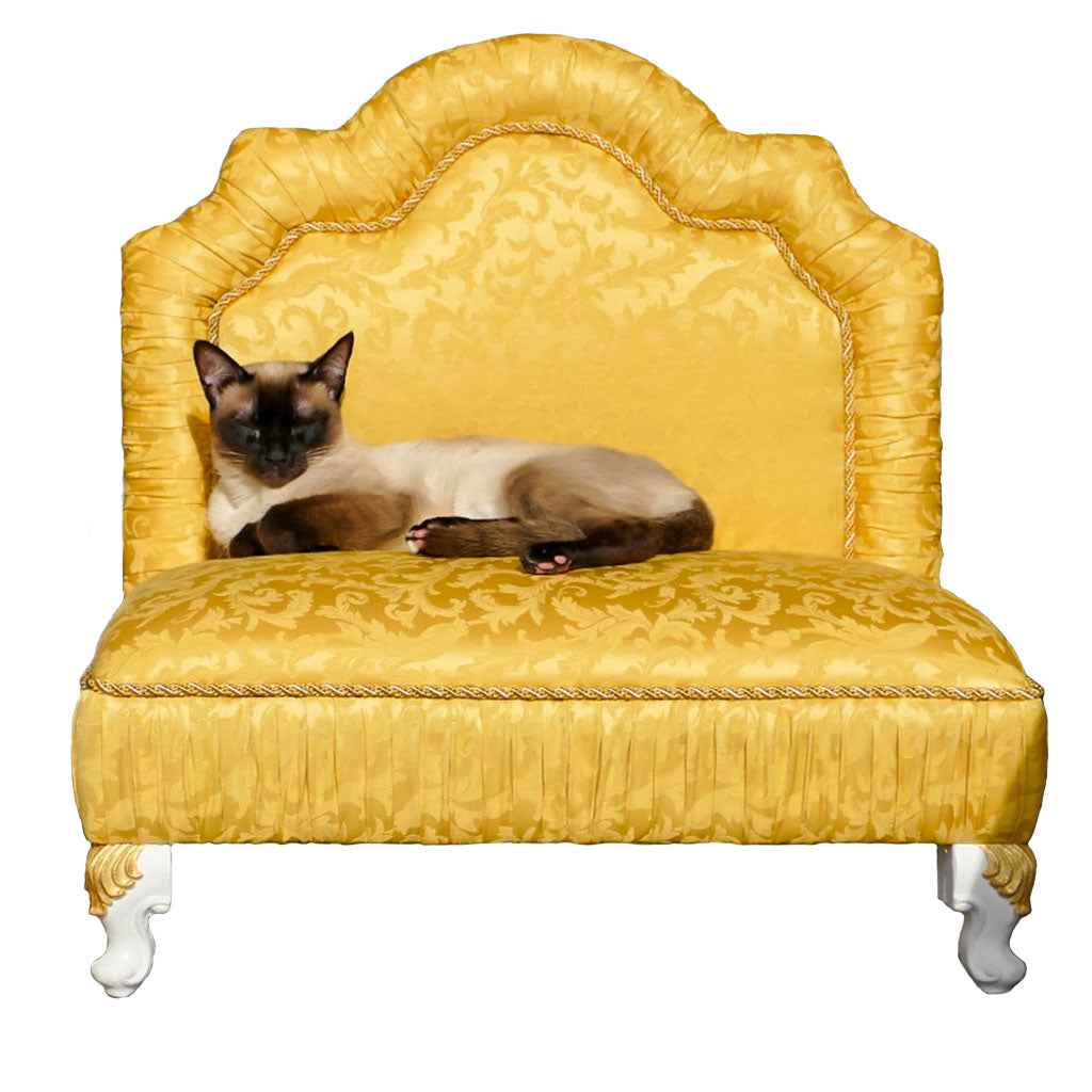 Gianna 24K Gold Leaf Luxury Dog and Cat Bed
