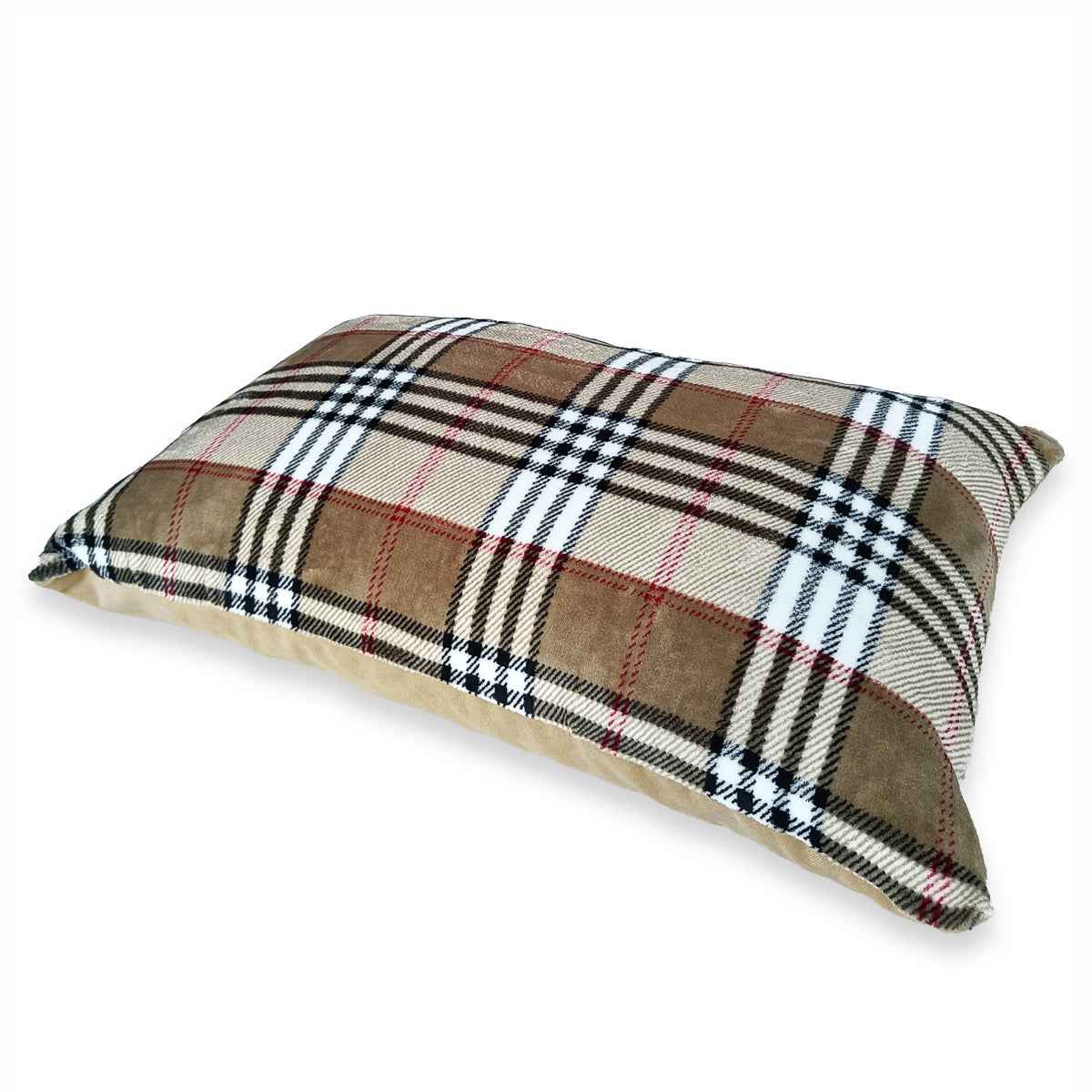 Cane Reversible Velvet Pet Pillow Bed