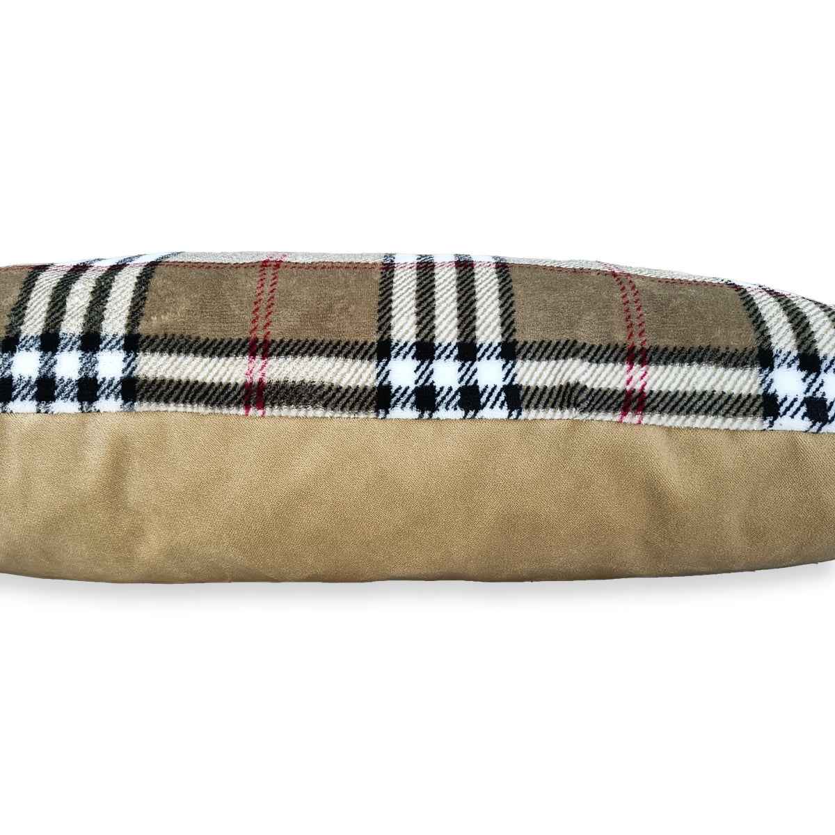 Cane Reversible Velvet Pet Pillow Bed