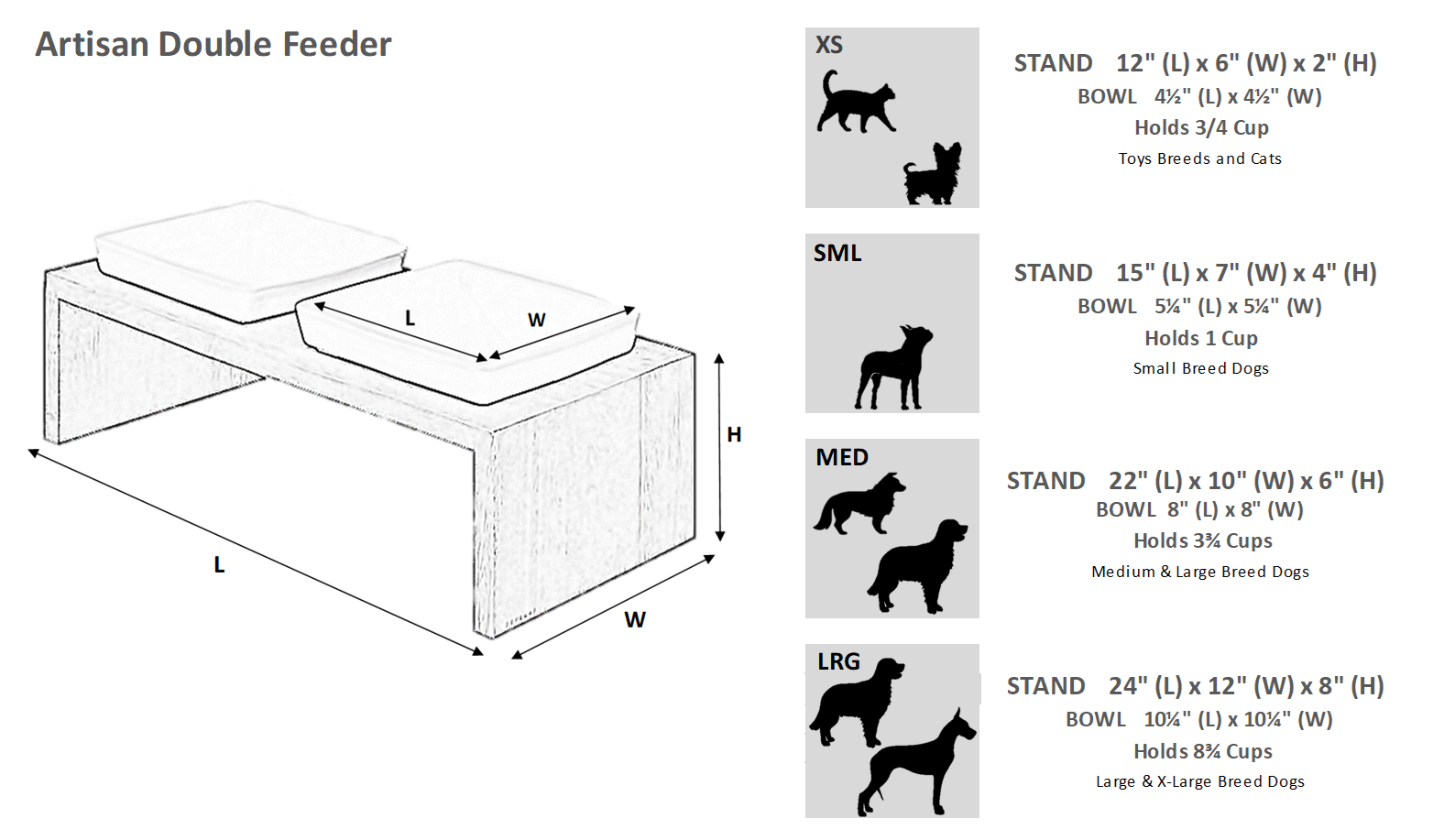 Fresco Double Wood Feeder