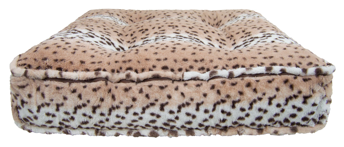 Bessie and Barnie other; fabric Dog Bed - multicolor-3; gray; brown - HT Animal Supply