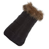 Up Country Black Aspen Puffer Coat Pet Accessory