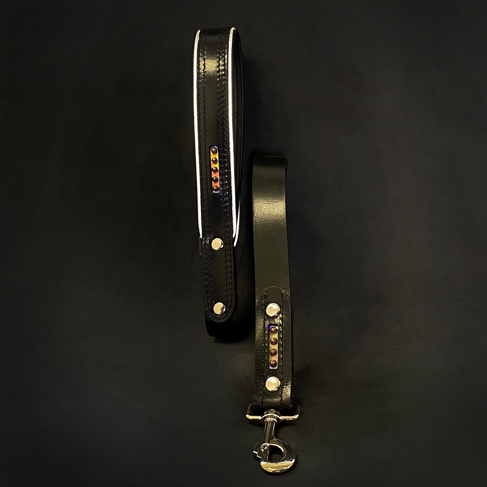 Bestia Atlantis Leather Dog Collar