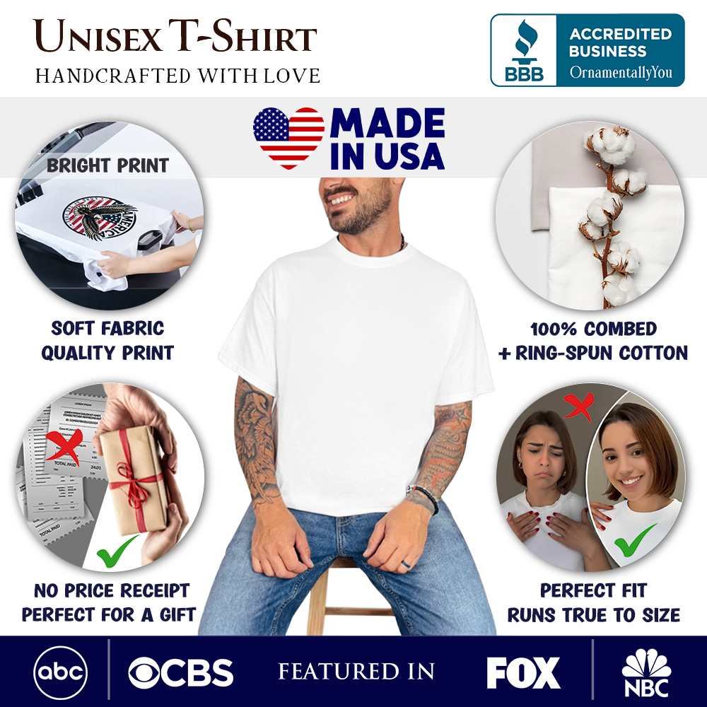 Fishing Is Calling T-Shirt, White Outdoor Tee for Fishermen Dads