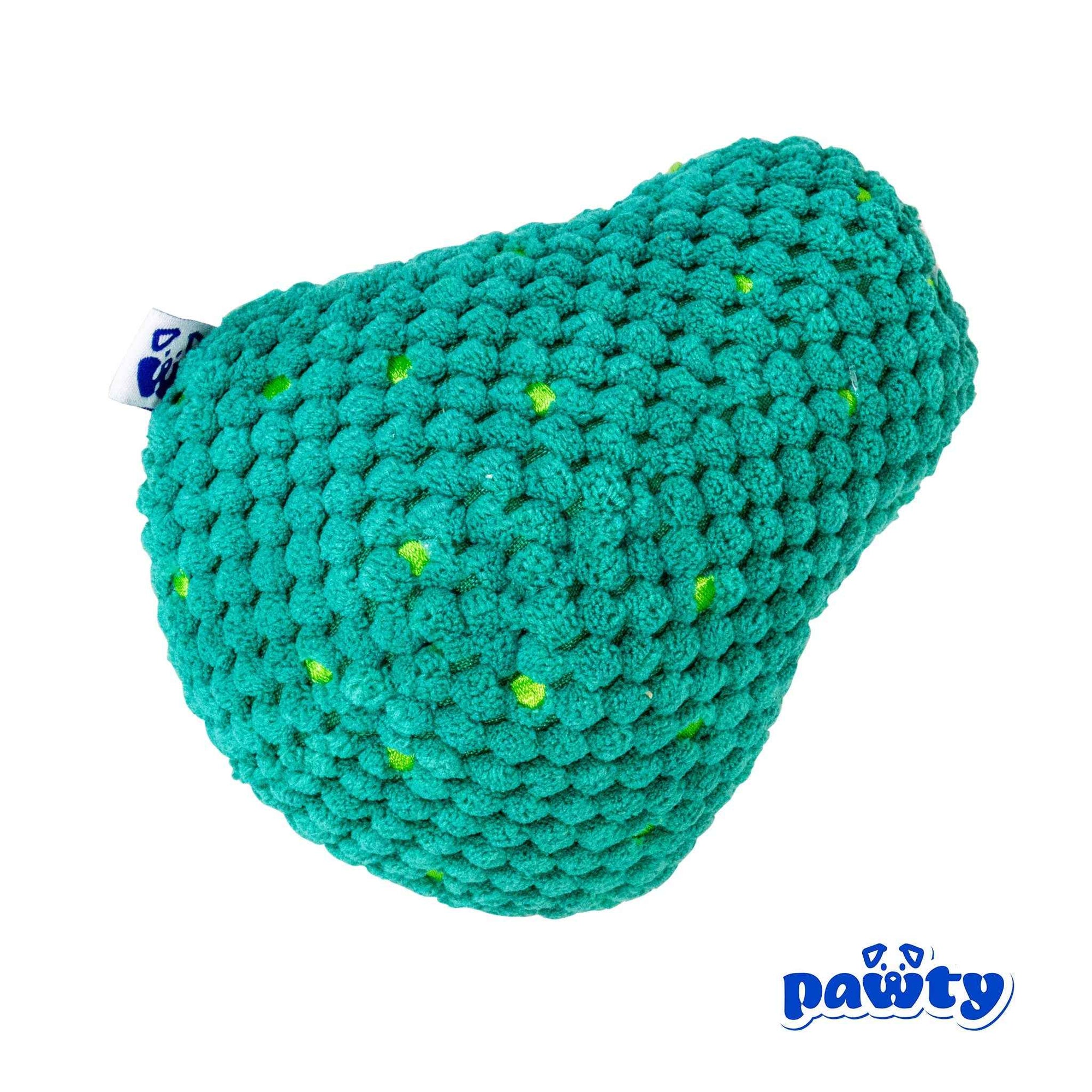 Pawty Avocado Plush Squeaky Dog Toy