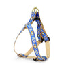 Up Country Aztec Blue Dog Cast Brass Dog Harness