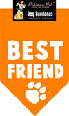 Parisian Pet Best Friend Bandana-Orange