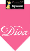 Parisian Pet Diva Bandana-Pink