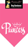 Parisian Pet Princess Bandana-Pink