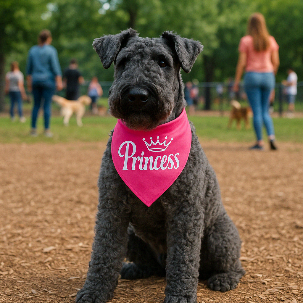 Parisian Pet Princess Bandana-Pink