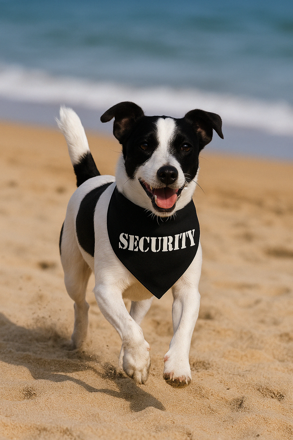 Parisian Pet Security Bandana-Black