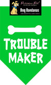 Parisian Pet Trouble Maker Bandana