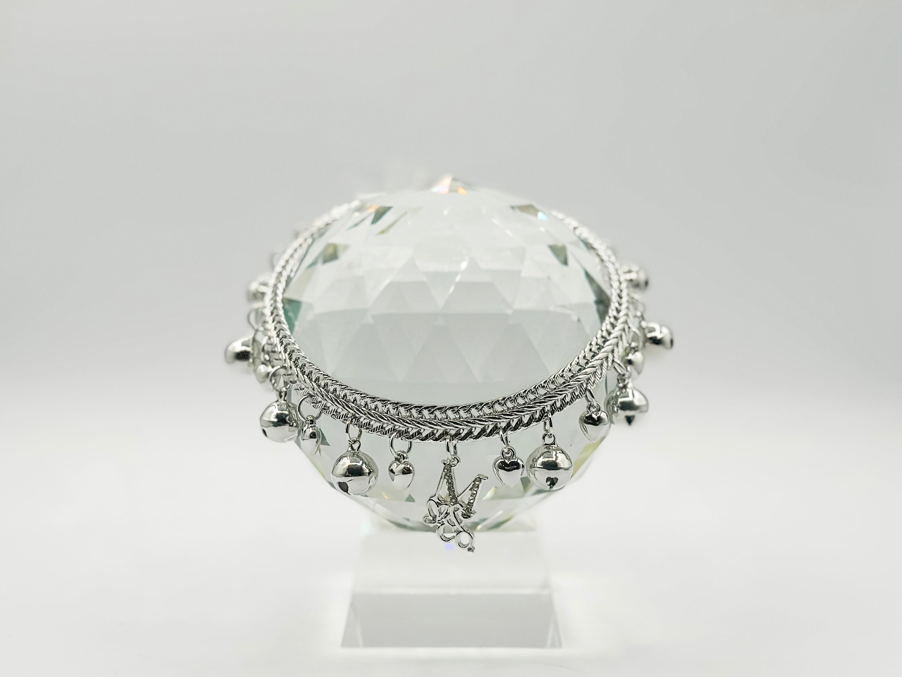 Maggie’s Melody Charm Necklace (Platinum)