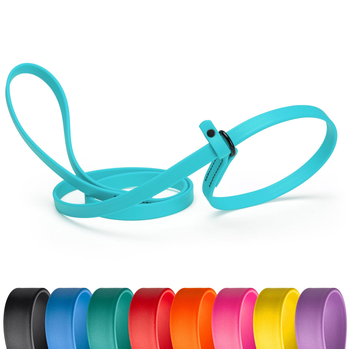 Dogline BioThane Slip Dog Lead for Dogs, 5FT and 7FT