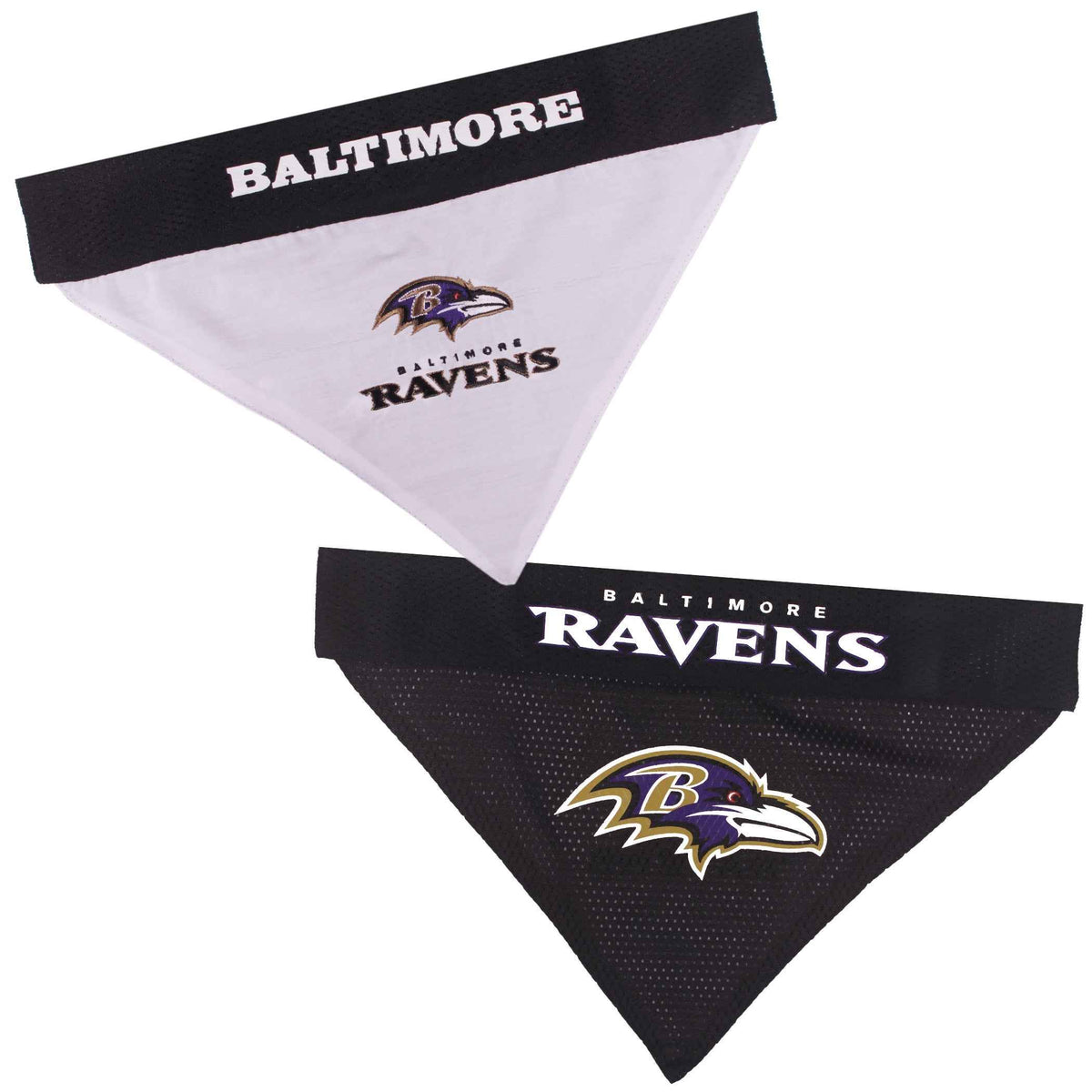 NFL Baltimore Ravens Reversible Dog Bandana