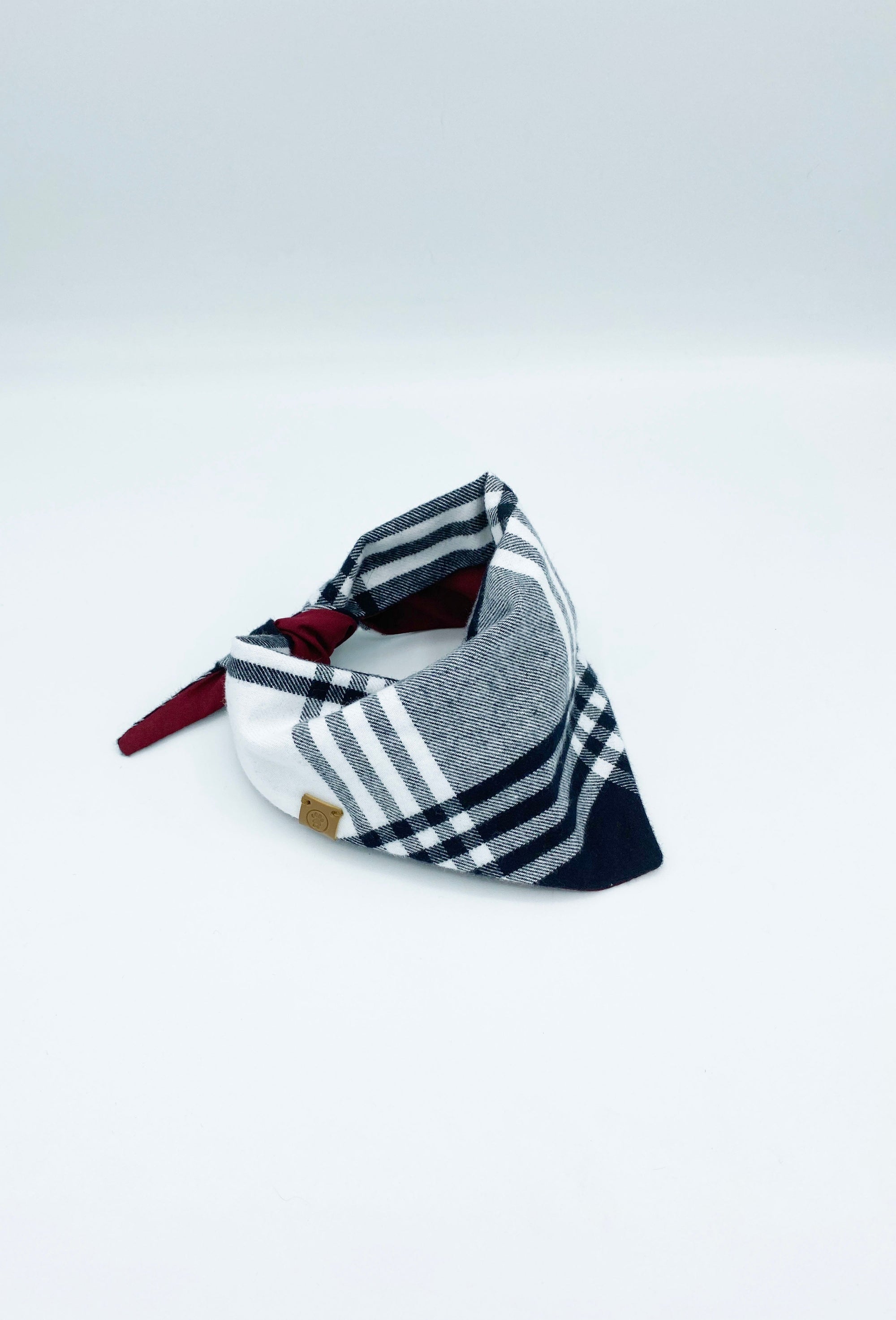 BESPOKE PAWS Bobby Reversible Pet - Cotton Lightweight Comfort Breathable BANDANA
