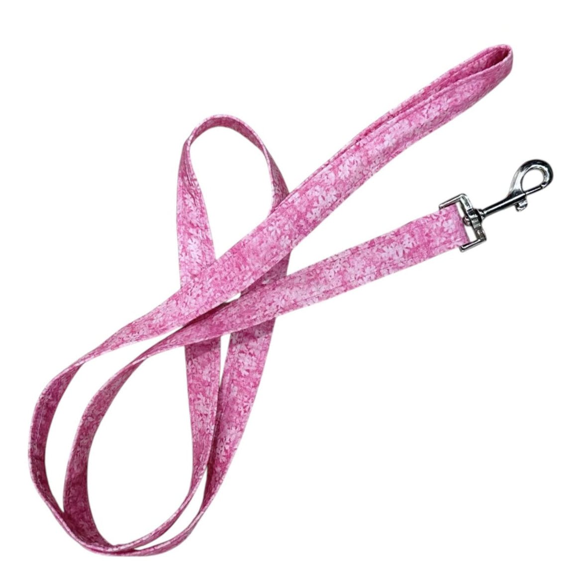 Heads or Tails Pup Pink Floral Calico Dog Leash