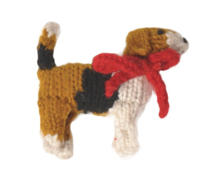 Chilly Dog Beagle Wool Ornament