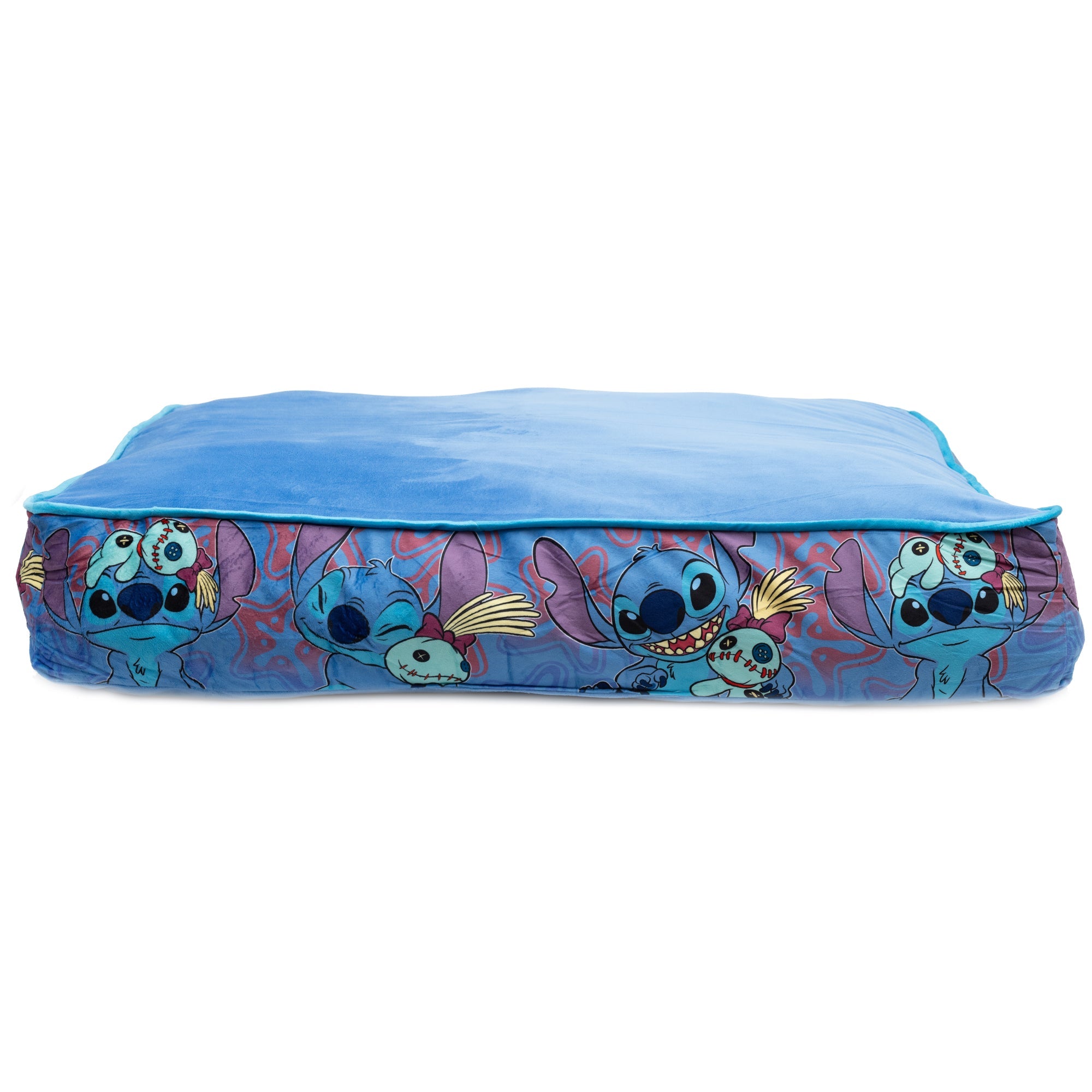 Buckle-Down Disney Stitch & Scrump Rectangle Dog Bed