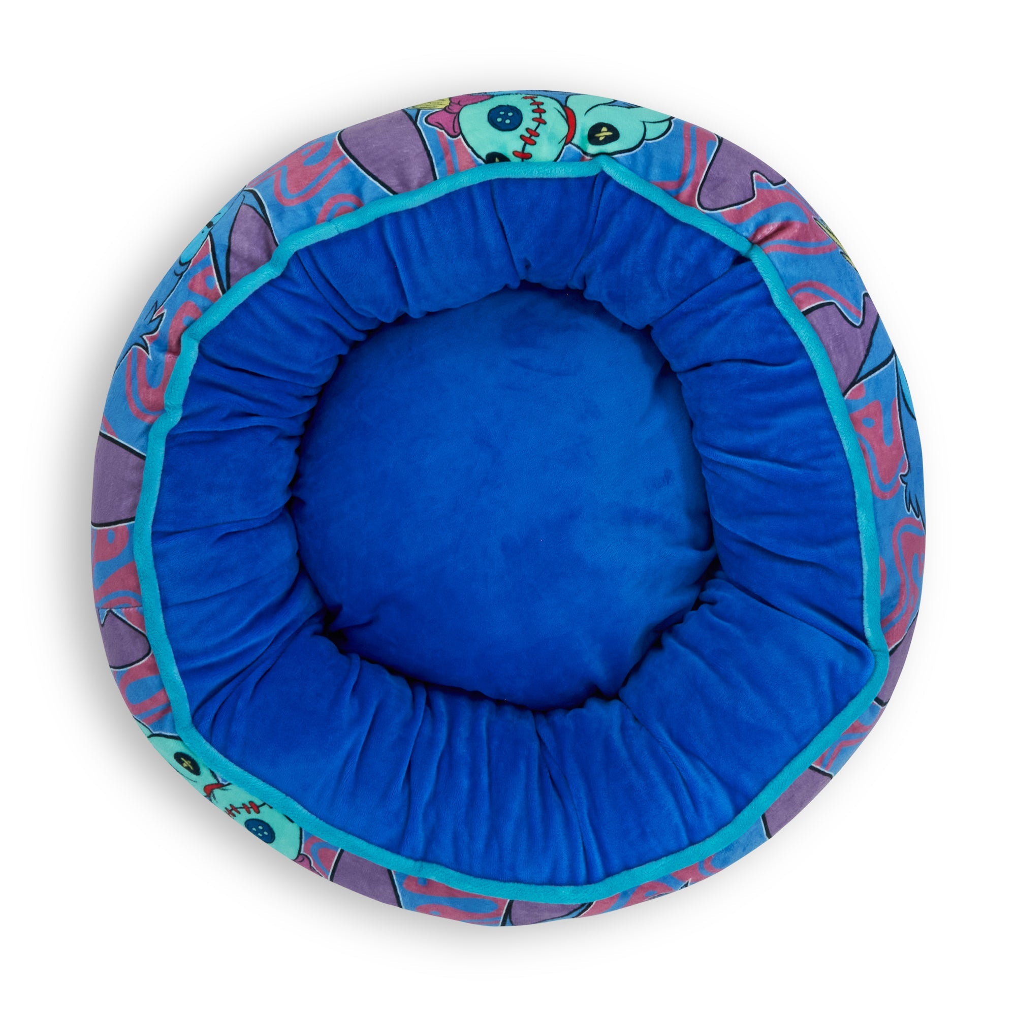 Buckle-Down Disney Stitch & Scrump Donut Dog Bed
