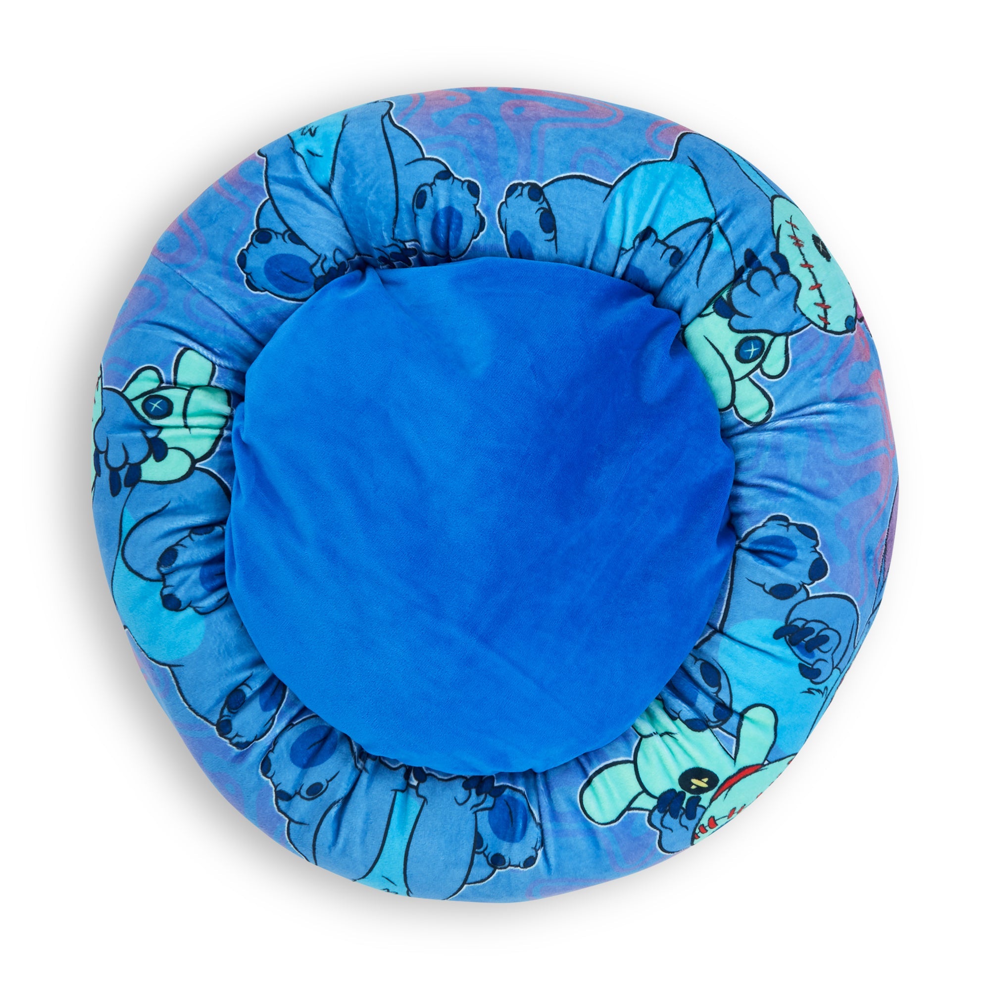 Buckle-Down Disney Stitch & Scrump Donut Dog Bed