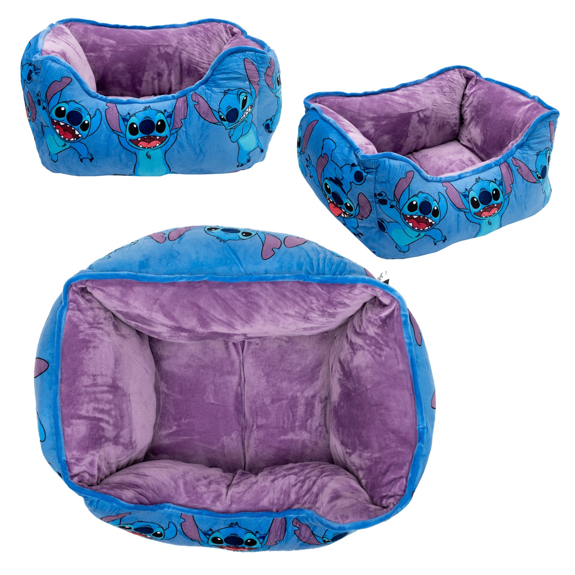 Buckle-Down Disney Stitch Cuddler Dog Bed