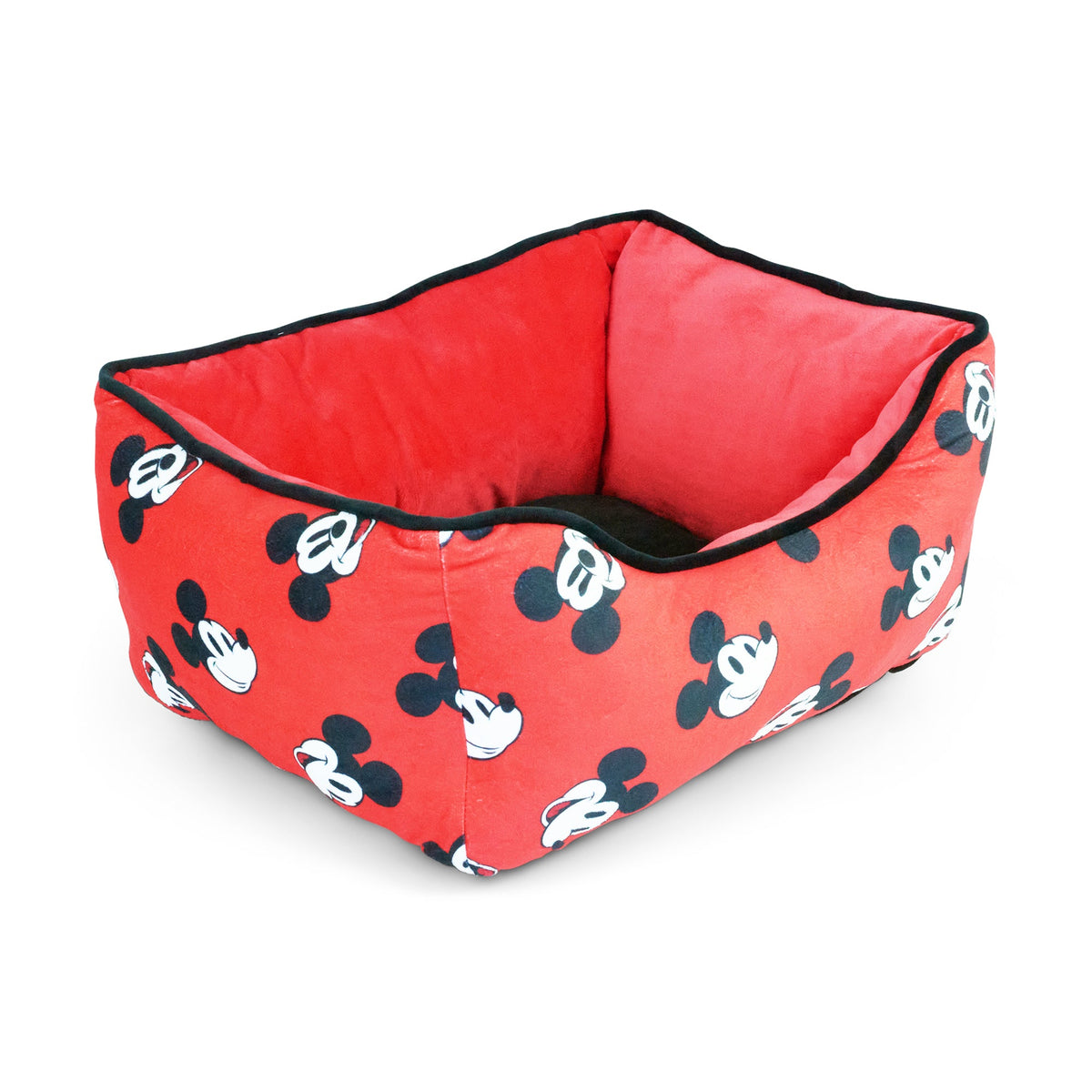 Buckle-Down Disney Mickey Mouse Expressions Cuddler Dog Bed