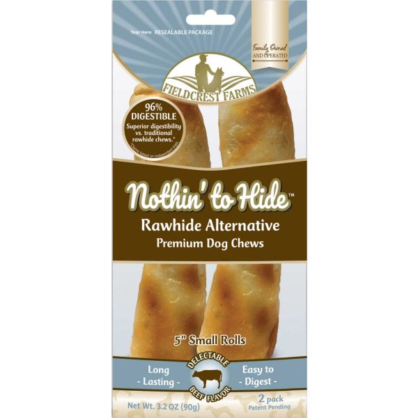 Nothin To Hide Beef Roll (4-5inch 2pk) (3.2oz)