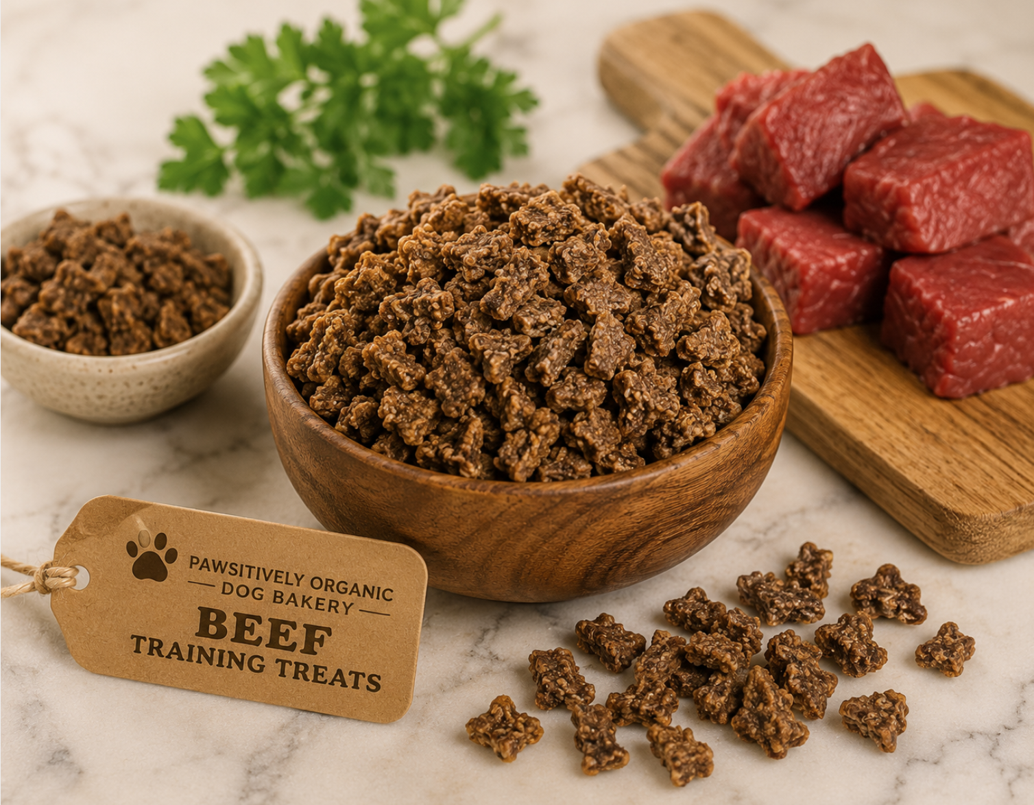 Organic Beef Training Treats | High-Value Dog Training Bites