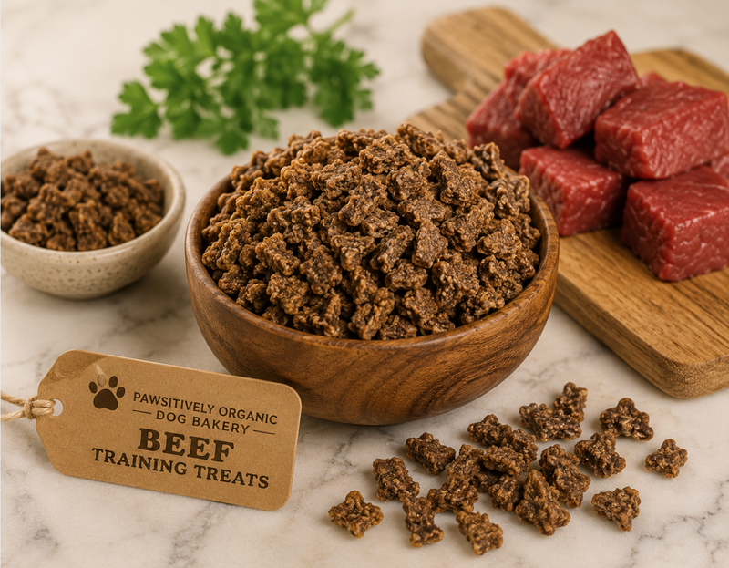 Organic Beef Training Treats | High-Value Dog Training Bites