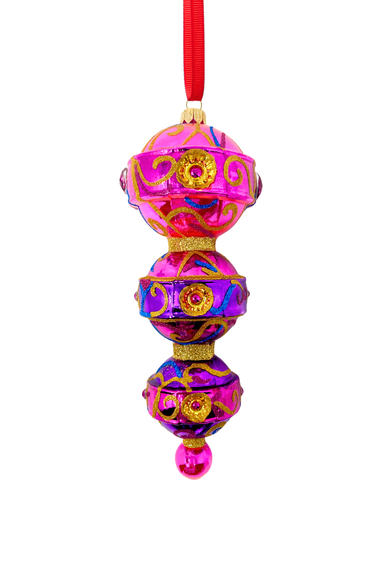 Bella Luce Glass Christmas Ornament