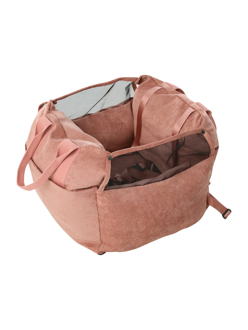 Puff Guard Dog Car Seat-Pink