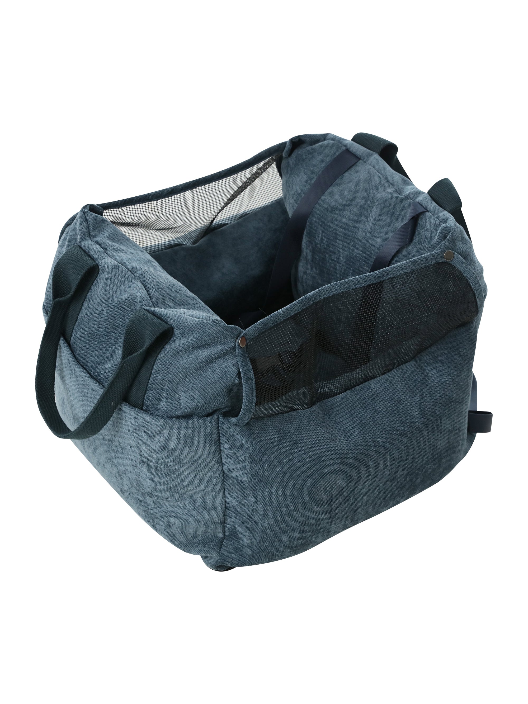 Puff Guard Dog Car Seat-Blue