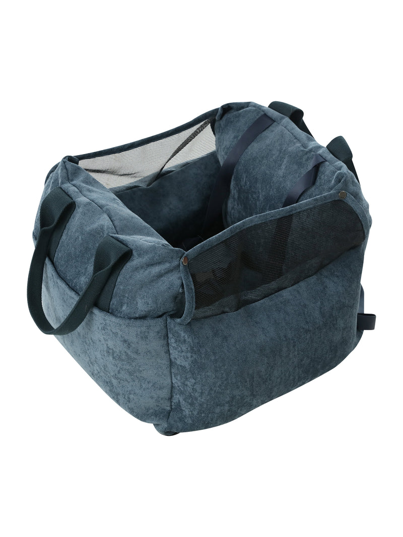 Puff Guard Dog Car Seat-Blue