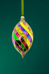 Big Money Spinner Glass Ornament