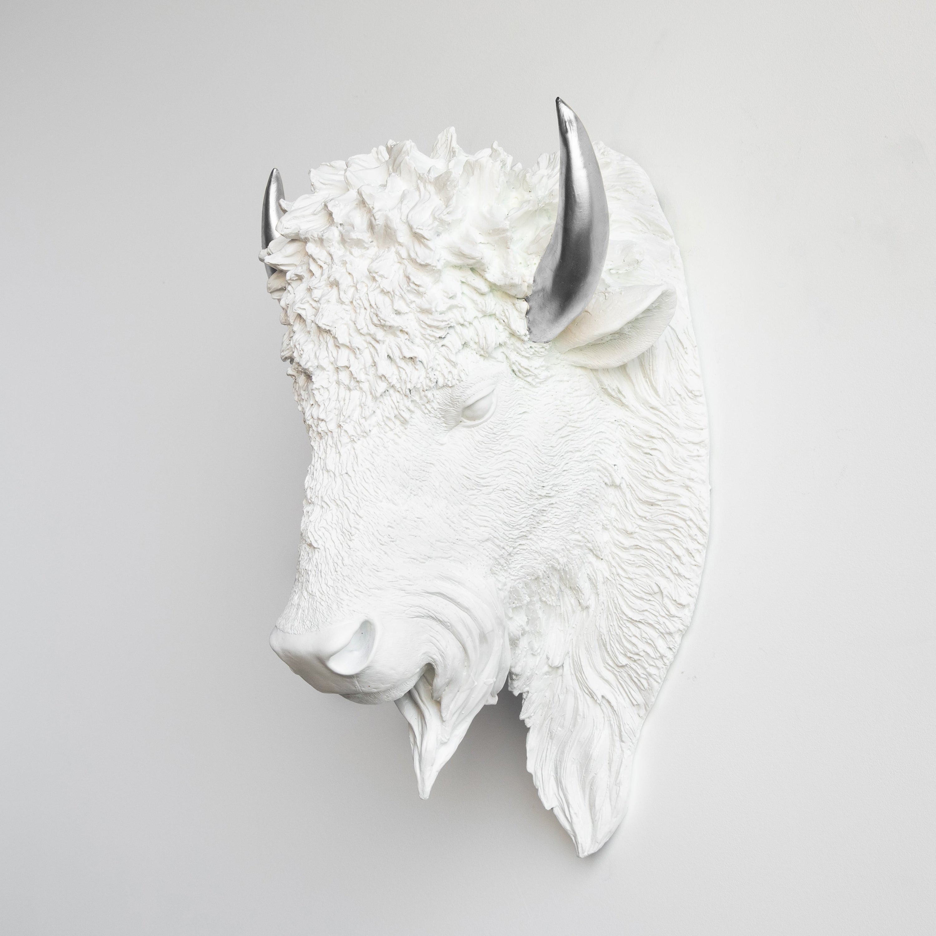 Faux Bison Sculpture