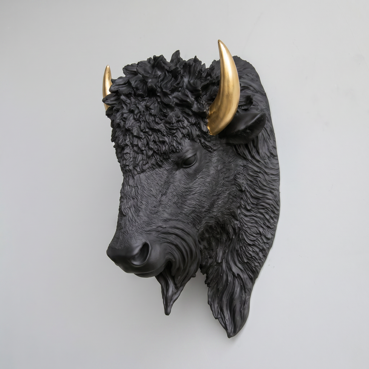 Faux Bison Sculpture