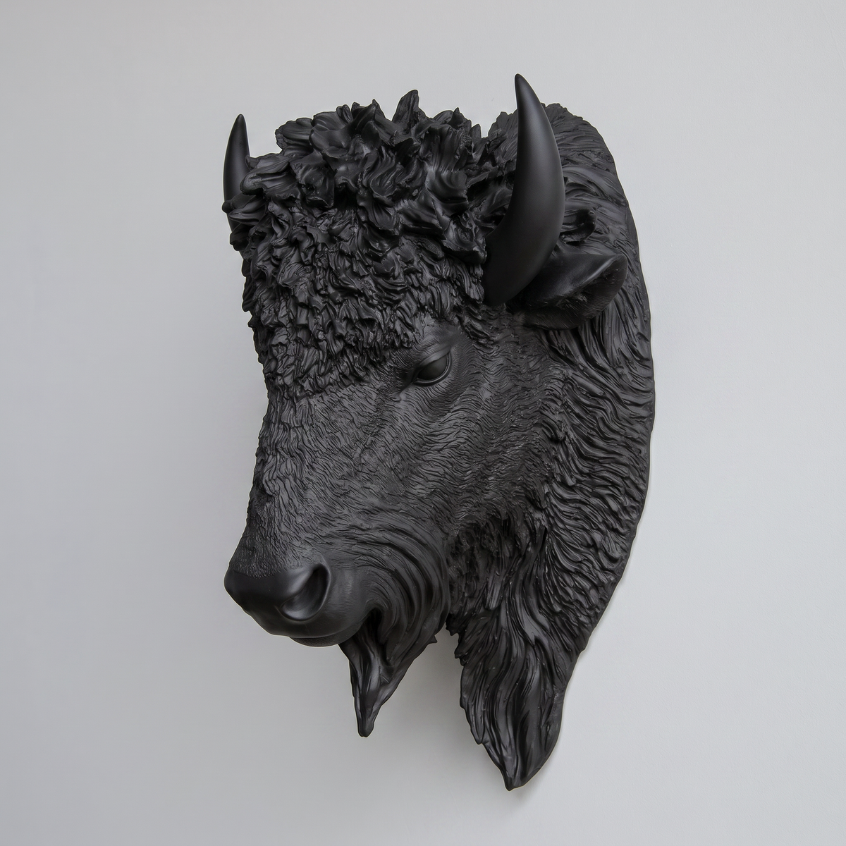 Faux Bison Sculpture