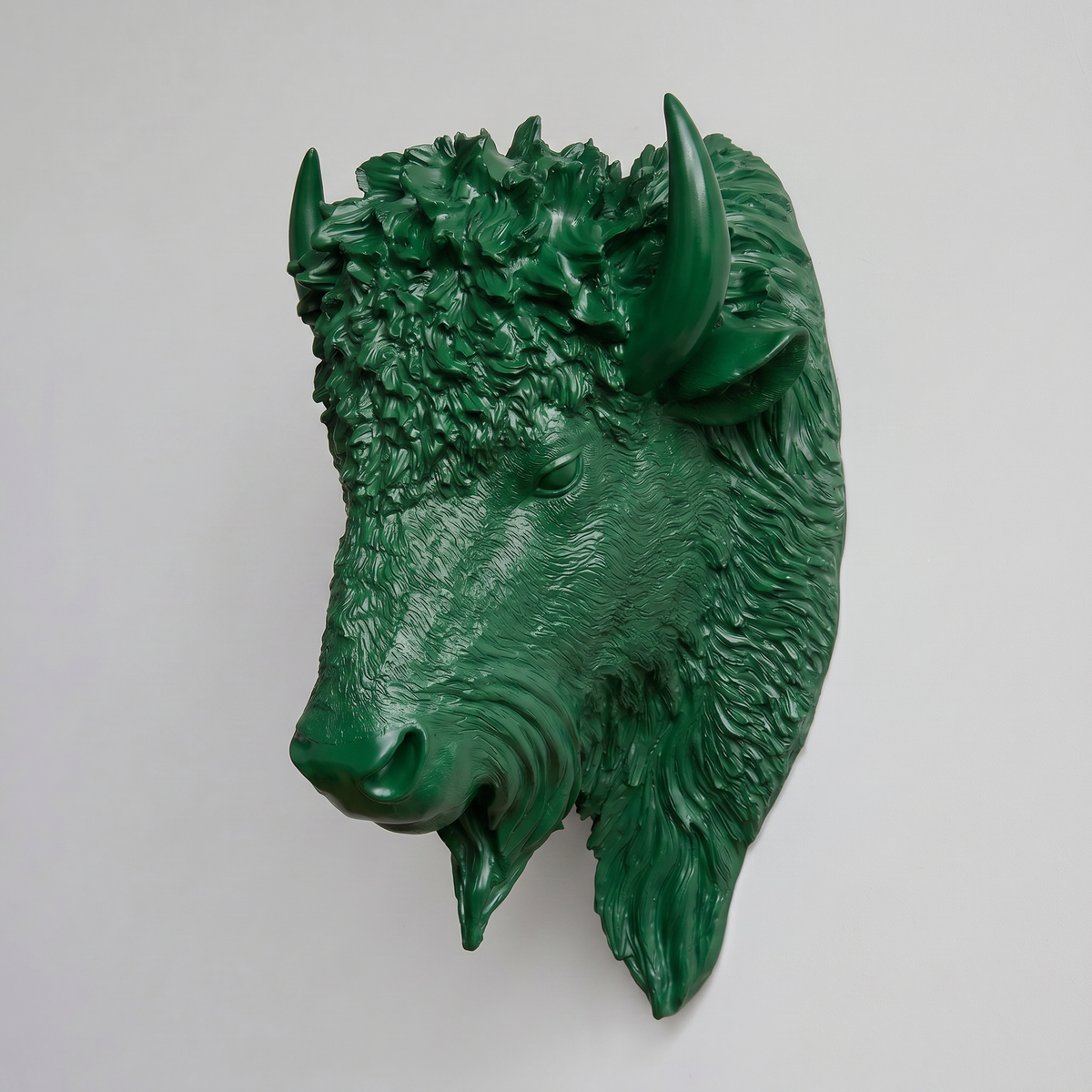 Faux Bison Sculpture