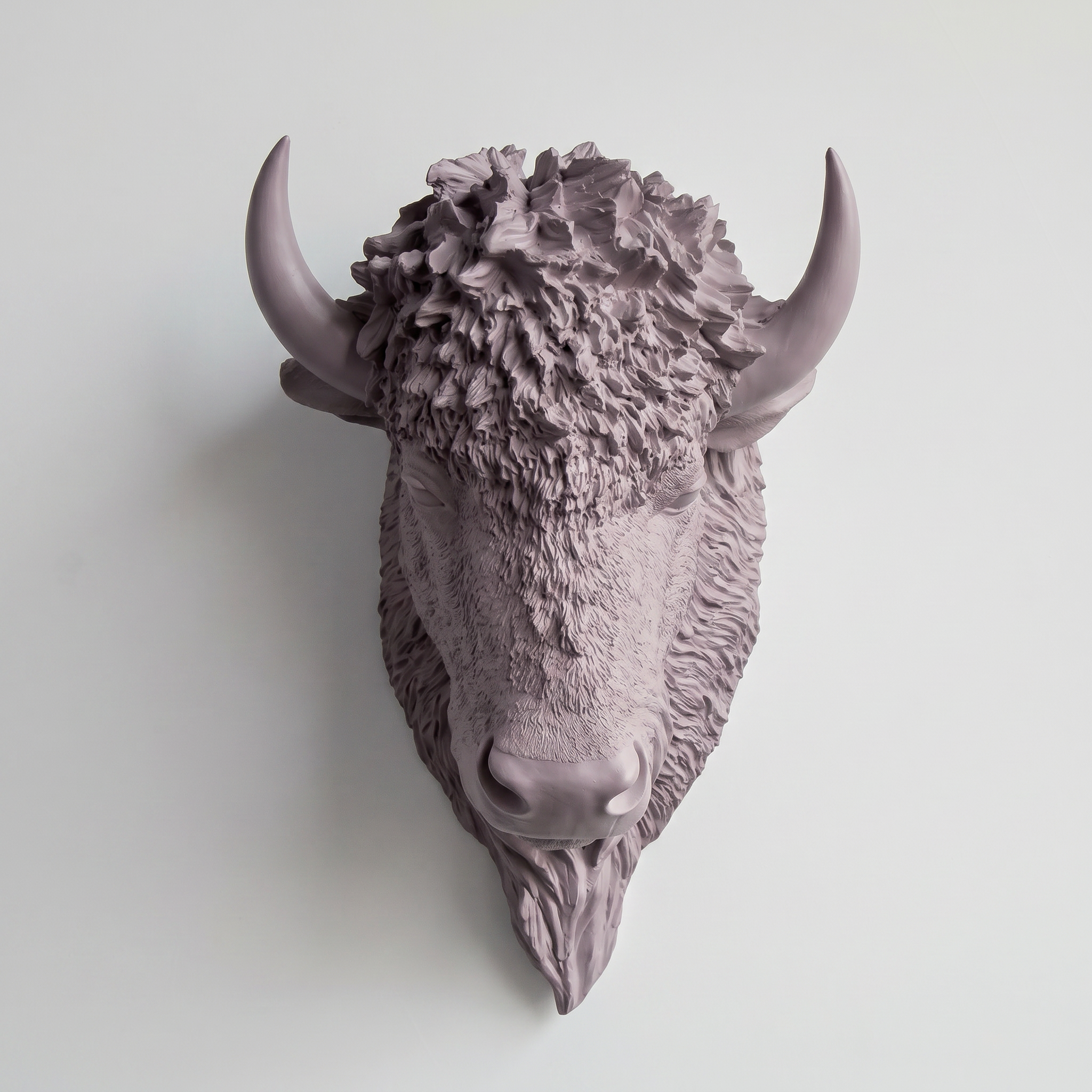 Faux Bison Sculpture