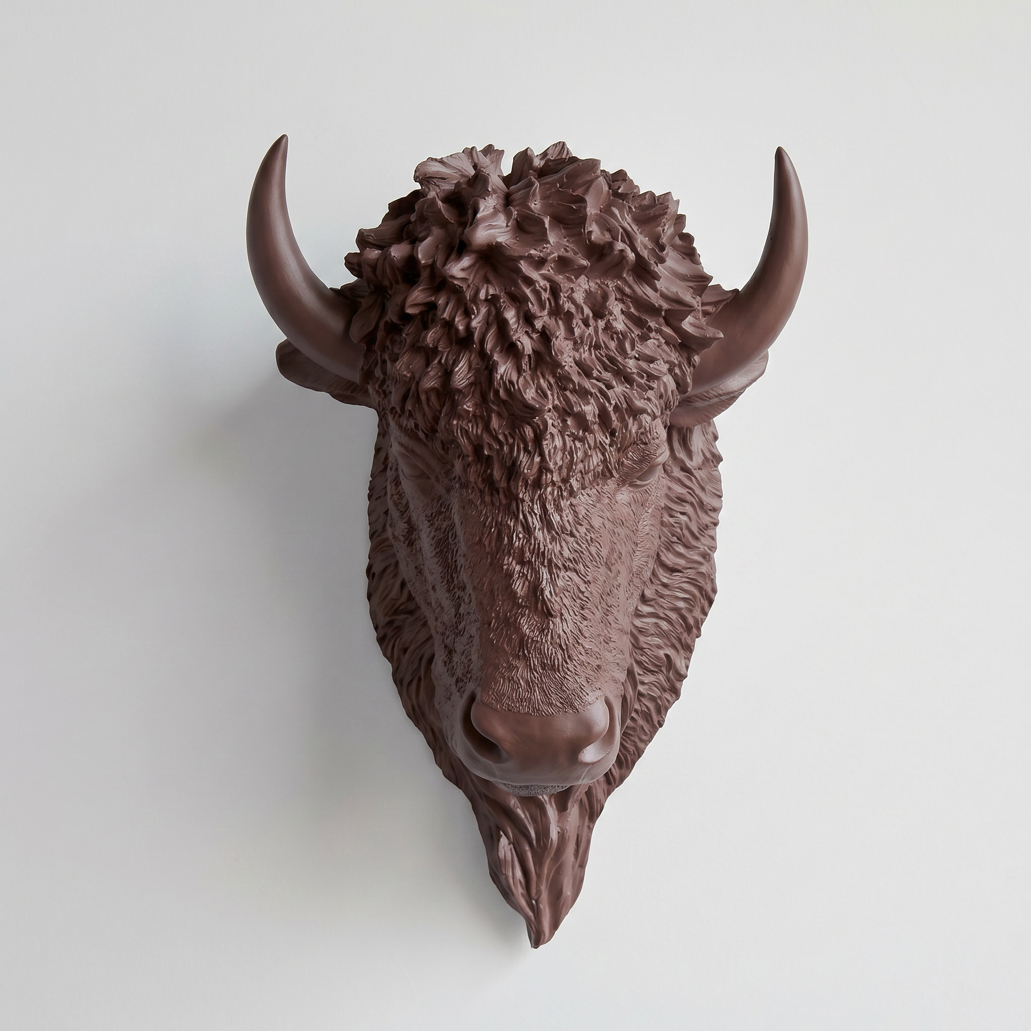 Faux Bison Sculpture
