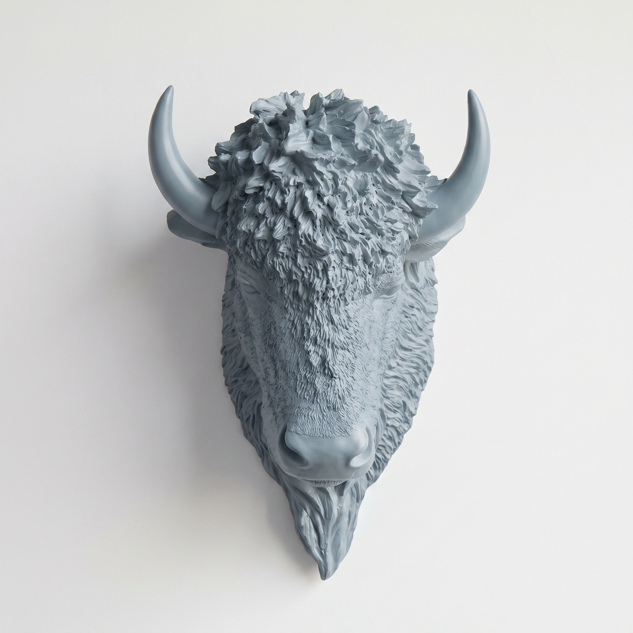 Faux Bison Sculpture