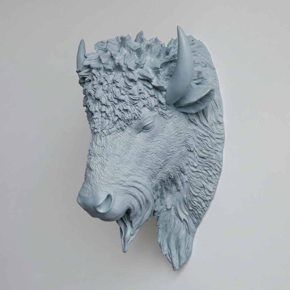 Faux Bison Sculpture