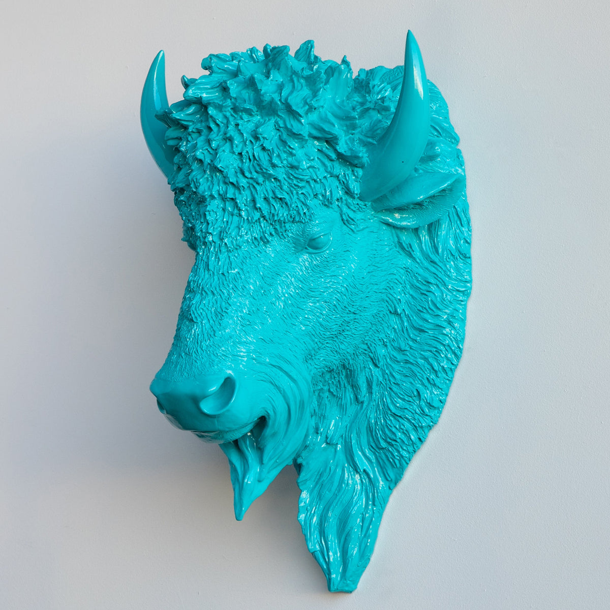 Faux Bison Sculpture