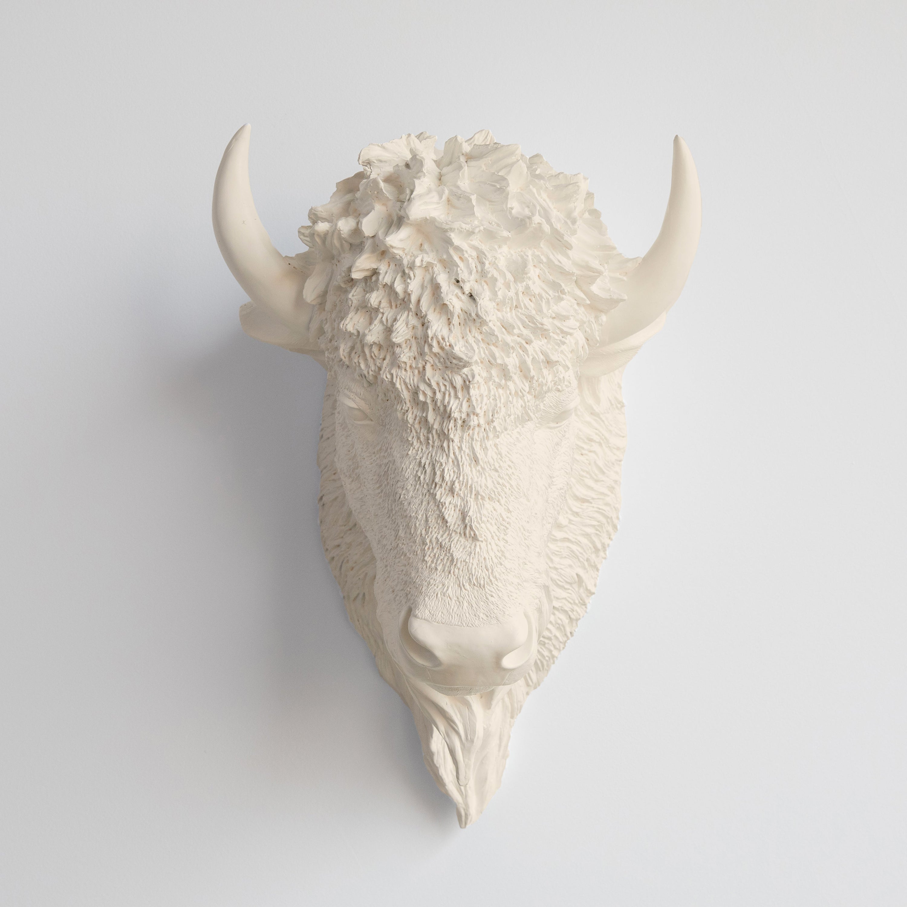 Faux Bison Sculpture
