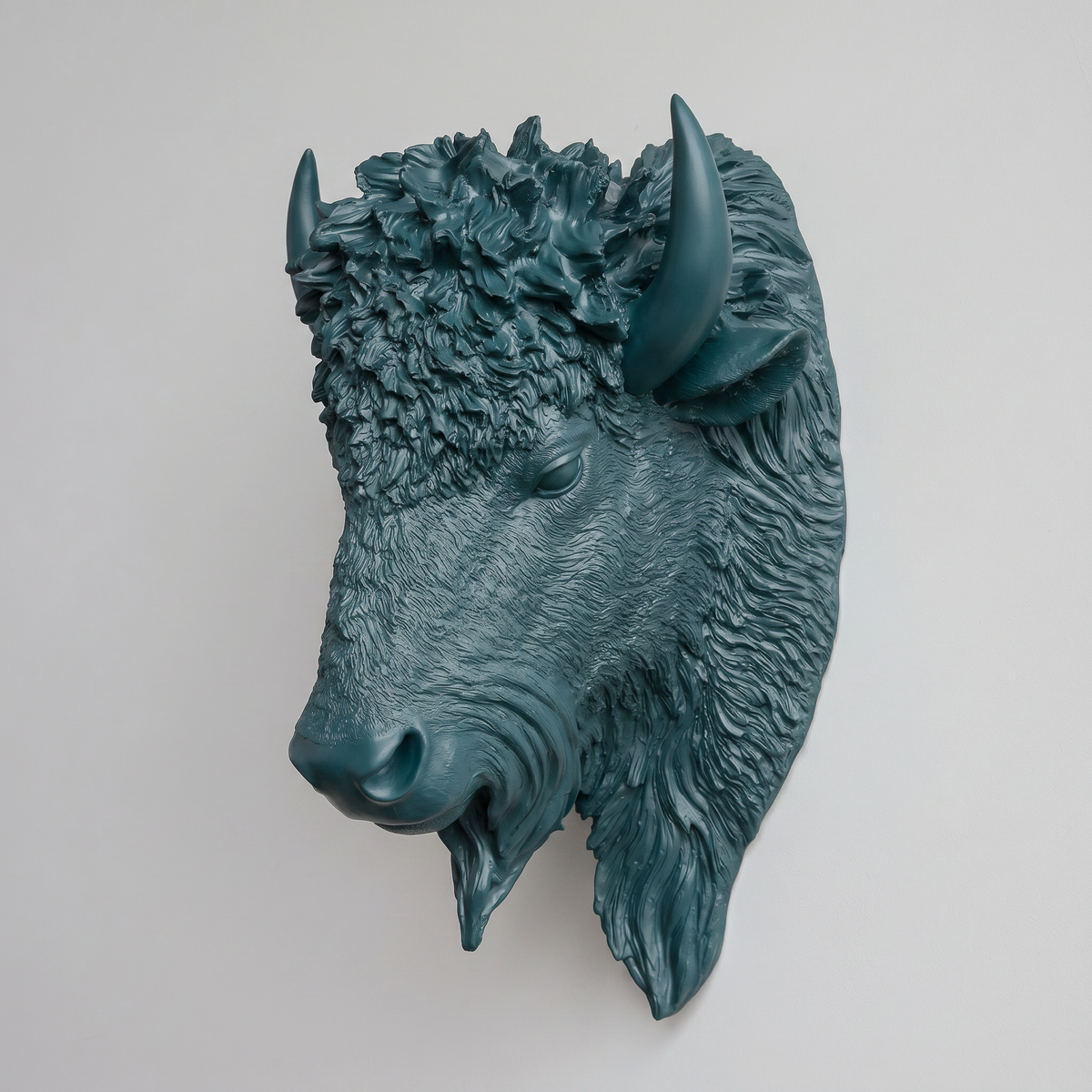 Faux Bison Sculpture