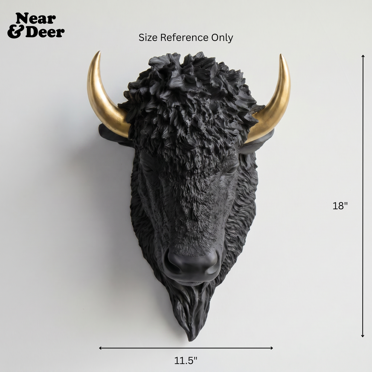 Faux Bison Sculpture